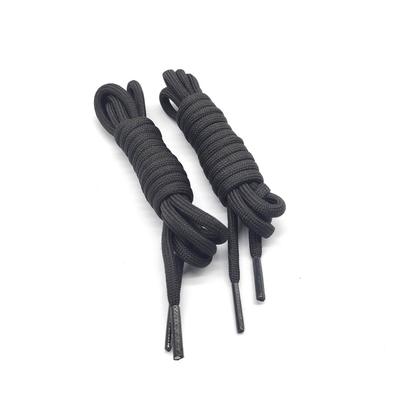 Imagem de Kit 3 Pares Cadarço Redondo Reforçado Para Coturno e Botas