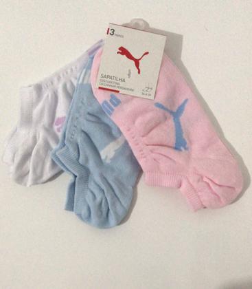 Imagem de Kit 3 Pares de Meia Sapatilha Selene Original Feminina 4755