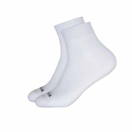 Imagem de Kit 3 Pares de Meias 33/38 Cano Médio Branca (004HOWM22994) Hoahi