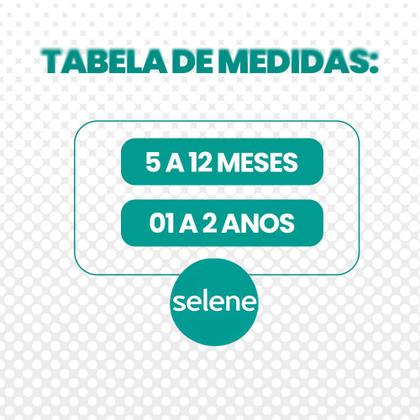 Imagem de Kit 3 Pares De Meias Calças Selene Bebê Com Cintura Canelada De Algodão