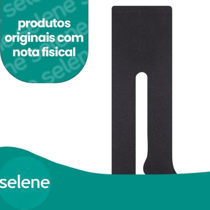 Imagem de Kit 3 Pares De Meias Calças Selene Bebê Com Cintura Canelada De Algodão