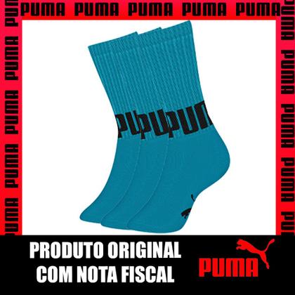 Imagem de Kit 3 Pares De Meias Masculina Cano Longo Atoalhada Modelo Esportiva Sport