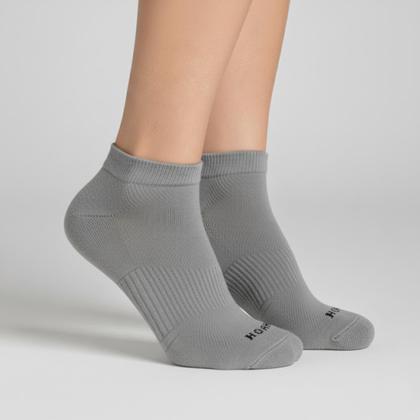 Imagem de Kit 3 Pares Meia Hoahi Cano Curto Unissex - Preto e Branco