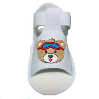Imagem de Kit 3 Pares Sandálias Masculinas Urso Para Bebê Menino