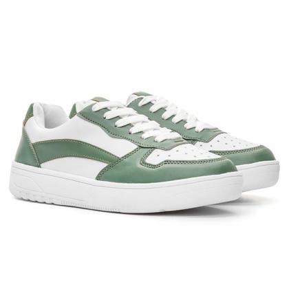 Imagem de Kit 3 Pares Tênis Casual Feminino com Recortes Dia a Dia