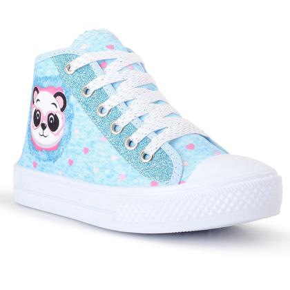 Imagem de Kit 3 Pares Tênis Feminino Infantil Panda Botinha Menina