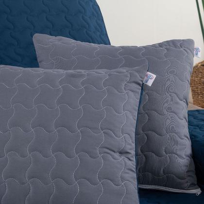 Imagem de Kit 3 Pçs Capa Protetora de Sofá Retrátil Assento 2,40m Shield Dupla Face Hipercal 400 Fiose Capas de Almofada