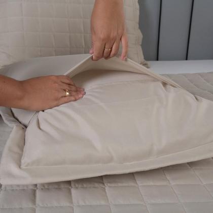 Imagem de Kit 3 Pçs Cobre Leito Casal Queen Soft Dupla Face Matelado