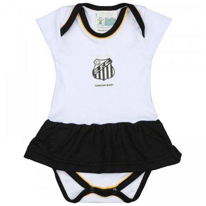 Imagem de Kit 3 Peças Body Para Menina do Santos Torcida Baby - 033B