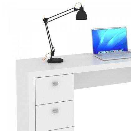 Imagem de Kit 3 Peças com Escrivaninha 3 Gavetas e 2 Estantes Livreiros Espresso Móveis