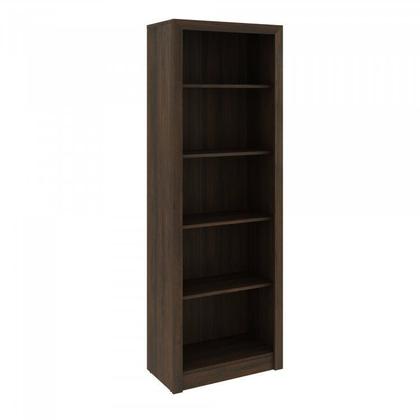 Imagem de Kit 3 Peças com Escrivaninha 3 Gavetas e 2 Estantes Livreiros Espresso Móveis