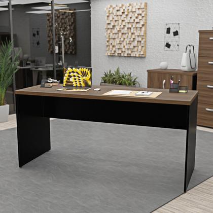 Imagem de Kit 3 Peças com Escrivaninha, Gaveteiro Pasta Suspensa e Armário Multiuso Baixo