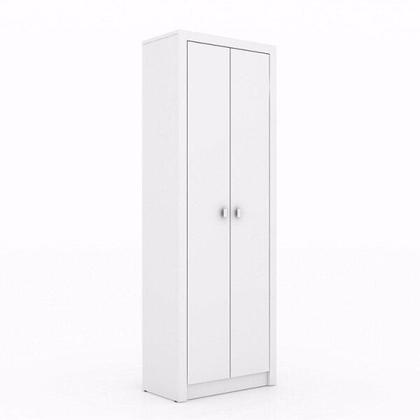 Imagem de Kit 3 Peças com Mesa para Escritório em L, Armário Multiuso e Estante