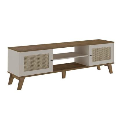 Imagem de Kit 3 Peças com Rack para TV até 75 Polegadas Buffet e Mesa de Centro Memphis Saara Artely