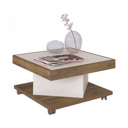 Imagem de Kit 3 Peças com Rack para TV até 75 Polegadas Buffet e Mesa de Centro Memphis Saara Artely