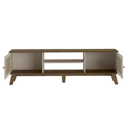 Imagem de Kit 3 Peças com Rack para TV até 75 Polegadas Buffet e Mesa de Centro Memphis Saara Artely