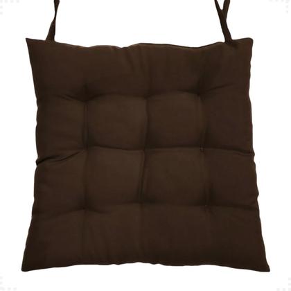 Imagem de Kit 3 Peças Futton 40x40cm Macio Diversas Cores Futon Para Cadeiras Pallets Almofadas Decorações 