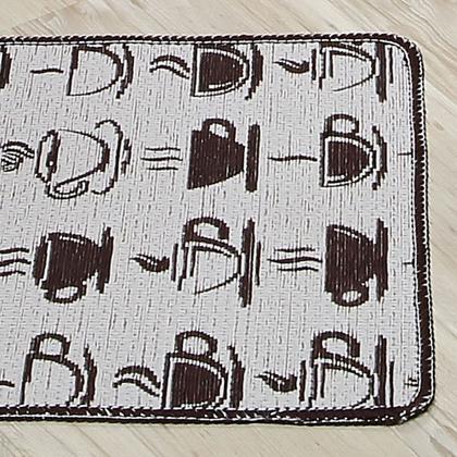 Imagem de Kit 3 peças Tapete Cozinha Prátik Jacquard