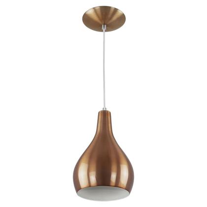 Imagem de Kit 3 Pendente Nepal Drop Premium Gourmet Aluminio New Cobre