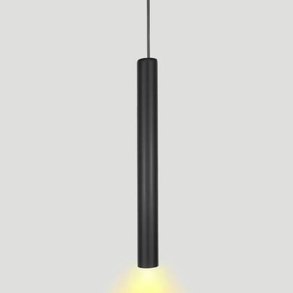Imagem de Kit 3 Pendente Tubo Palito Moderno 45cm - Preto