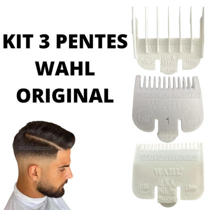 Imagem de Kit 3 Pentes Para Máquinas De Corte Magic Clip Original