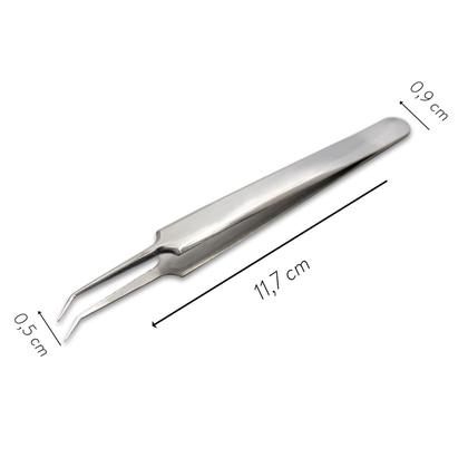 Kit 3 Pinças Aço Inox Para Remoção De Cravos Acnes Espinhas - Arte Seducao Imagem de Kit 3 Pinças Aço Inox Para Remoção De Cravos Acnes Espinhas