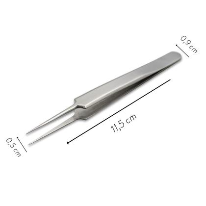Kit 3 Pinças Aço Inox Para Remoção De Cravos Acnes Espinhas - Arte Seducao Imagem de Kit 3 Pinças Aço Inox Para Remoção De Cravos Acnes Espinhas