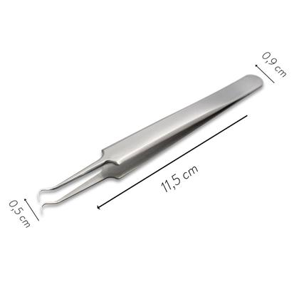 Kit 3 Pinças Aço Inox Para Remoção De Cravos Acnes Espinhas - Arte Seducao Imagem de Kit 3 Pinças Aço Inox Para Remoção De Cravos Acnes Espinhas