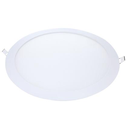 Imagem de Kit 3 Plafon Painel Led Redondo Embutir 24w 4000k Morno 30cm