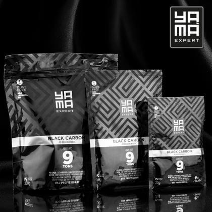 Imagem de Kit 3 Pó Descolorante Black Carbon Profissional 9 Tons Efeito Rápido Yama Refil 300g