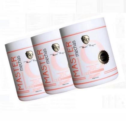 Imagem de Kit 3 Po Descolorante Master Mechas Rp 500 G
