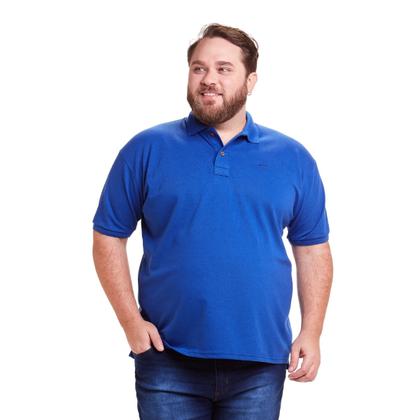 Imagem de Kit 3 Polos Masculinas Plus Size Piquet