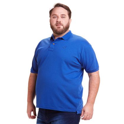 Imagem de Kit 3 Polos Masculinas Plus Size Piquet