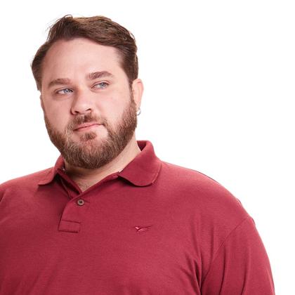 Imagem de Kit 3 Polos Masculinas Plus Size Piquet