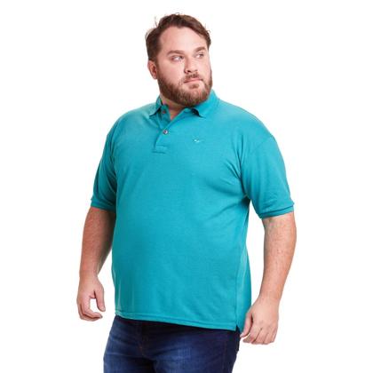 Imagem de Kit 3 Polos Masculinas Plus Size Piquet