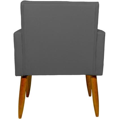 Imagem de Kit 3 Poltrona Cadeira Nina P/ Sala De Espera - Recepção - Consultório Suede - Clique E Decore