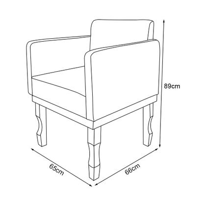 Imagem de Kit 3 Poltronas Nina Retrô Pés de Madeira Maciça Suede Verde