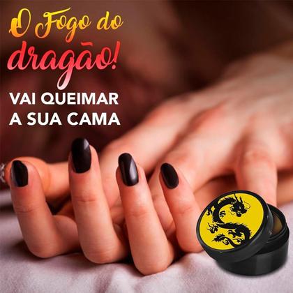 Imagem de Kit 3 Pomada Fogo do Dragão Original Vermelho