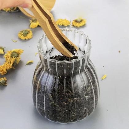 Imagem de Kit 3 Pote Hermético De Vidro Com Tampa Bambu 450ml 700ml 1L