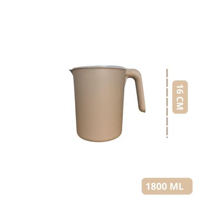 Imagem de Kit 3 Pote Retangular Tampa Com 1 Jarra Plastico Livre Bpa