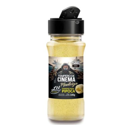 Imagem de Kit 3 Potes 100g Tempero Para Pipoca Sabor Manteiga Linha Premium Mais Tempero