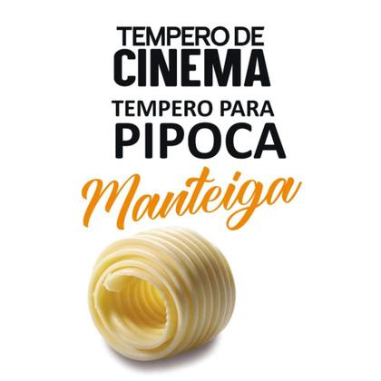 Imagem de Kit 3 Potes 100g Tempero Para Pipoca Sabor Manteiga Linha Premium Mais Tempero