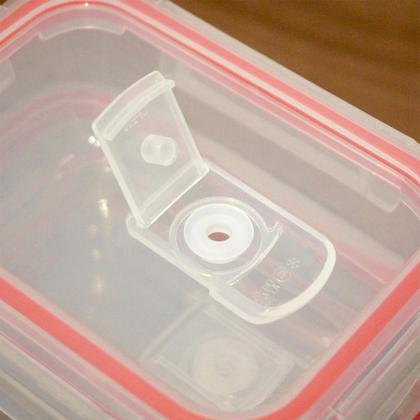 Imagem de Kit 3 Potes Herméticos de Vidro Retangular com 4 Travas 410ml, 700ml e 1,04L - Bela Flor