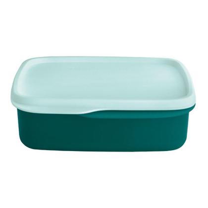 Imagem de Kit 3 Potes Herméticos Tupperware Basic Line com Divisória 550ml