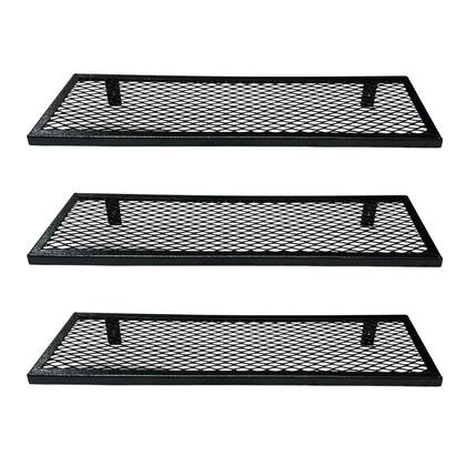 Imagem de Kit 3 Prateleiras Grade 20x60cm Urbano Estilo Industrial