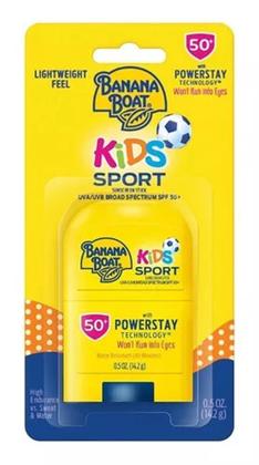 Imagem de Kit 3 Protetor Solar Infantil Banana Boat Kids Stick Spf50+!