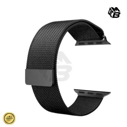 Imagem de Kit 3 Pulseiras Com Fecho Magnético Para Smartwatchs Milanense Loop 42-44mm