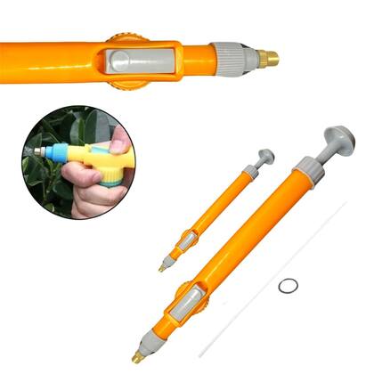 Imagem de Kit 3 Pulverizador Garrafa Pet Portátil Manual Borrifador Pressão Bico Regulável Regador Aplicador