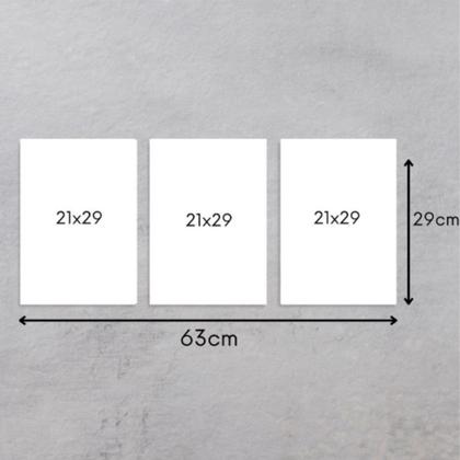 Imagem de Kit 3 Quadro Decorativo Dentista Odontologia Consultório