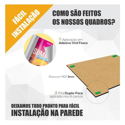 Imagem de Kit 3 quadros Infantil Safari Menino Bebê Decoração Quarto